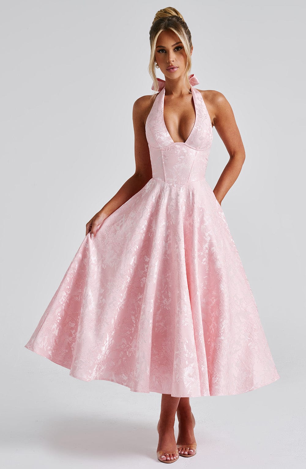 CLEREVE Effi Midi Dress