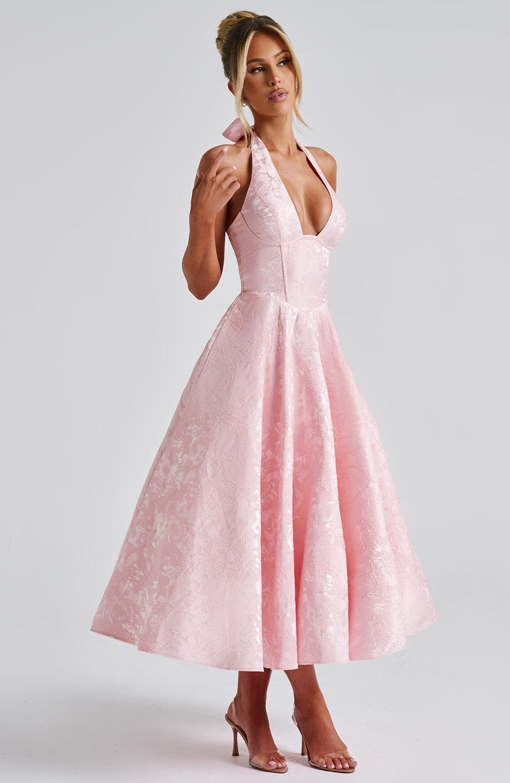 CLEREVE Effi Midi Dress