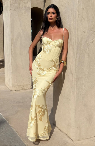 CLEREVE Nuvia Maxi Dress